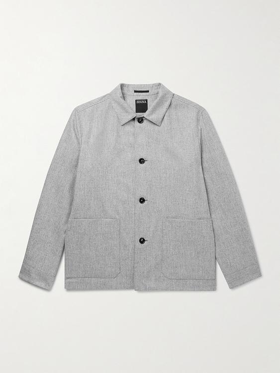 Grey casual jacket from Zegna