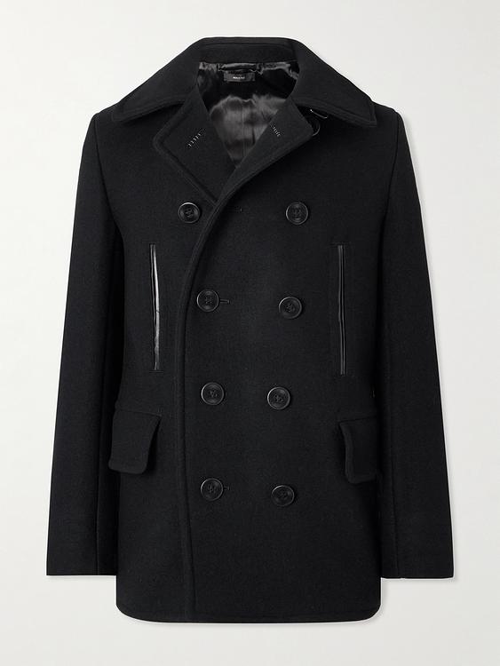 Black coat from Tom Ford