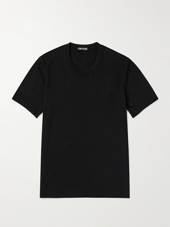 Black t-shirt from Tom Ford