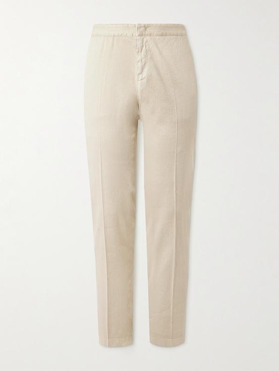 Beige chinos from Loro Piana