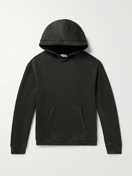 Dark green hooded sweatshirt from Ssam