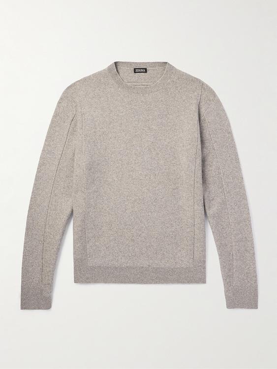 Beige sweatshirt from Zegna