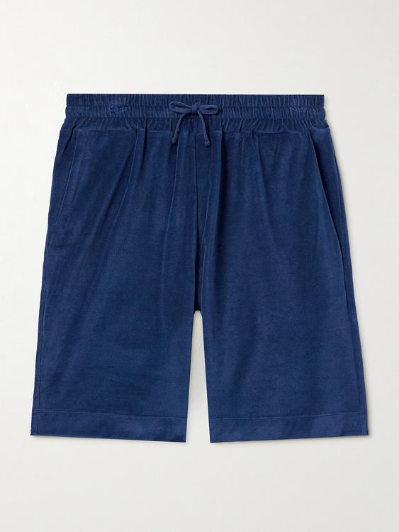 Dark blue sweatshorts from Loro Piana