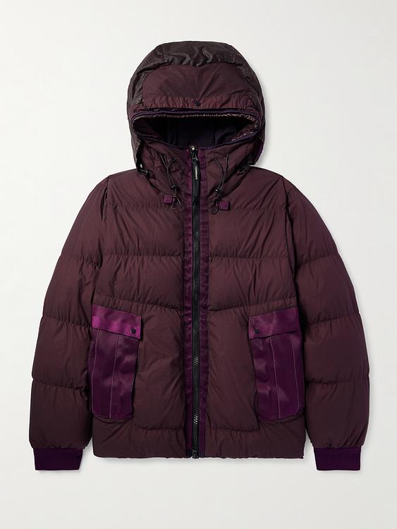 Dark brown down jacket from C.P. Company