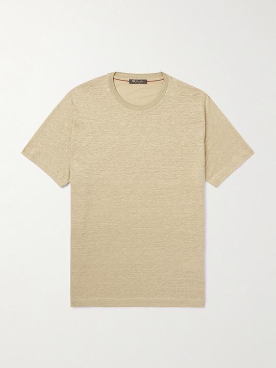 Beige t-shirt from Loro Piana