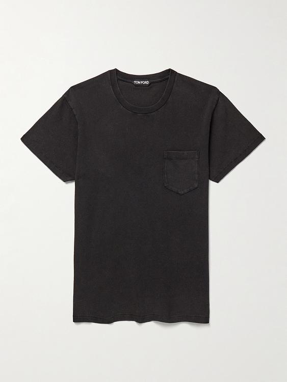 Black t-shirt from Tom Ford
