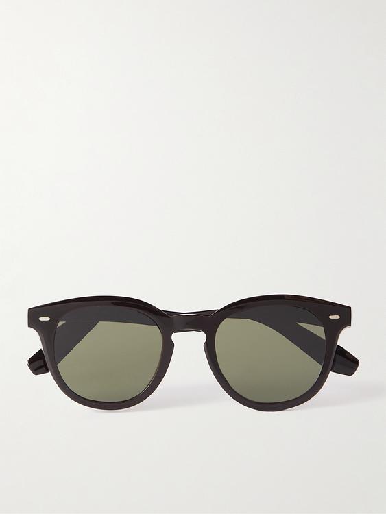 Black d-frame sunglasses from Oliver Peoples