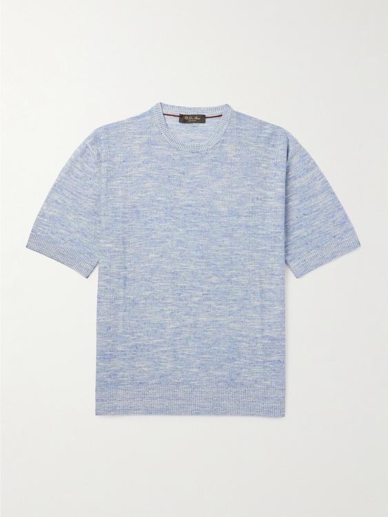 Light blue t-shirt from Loro Piana