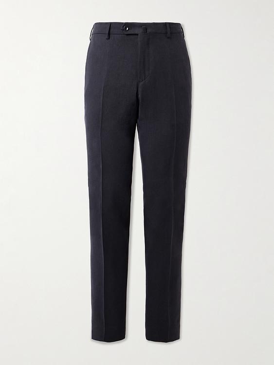 Black suit trousers from Loro Piana