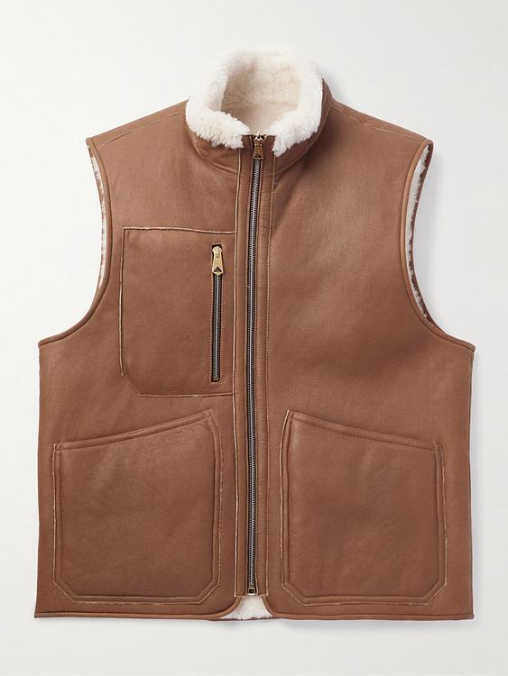 Taupe vest from Paul Smith
