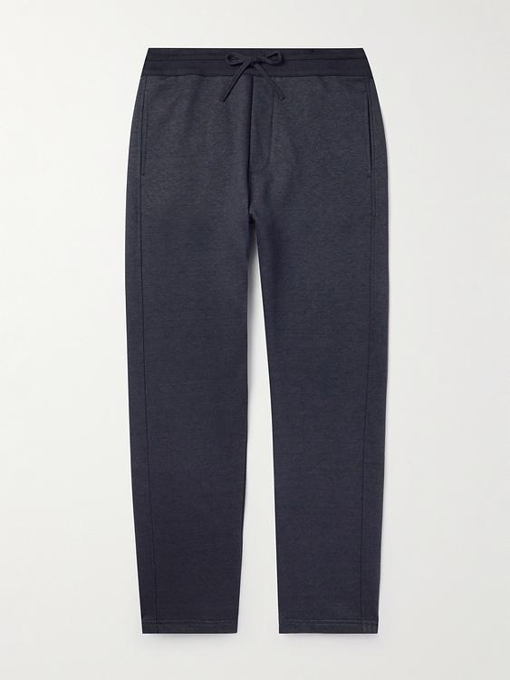 Black sweatpants from Loro Piana