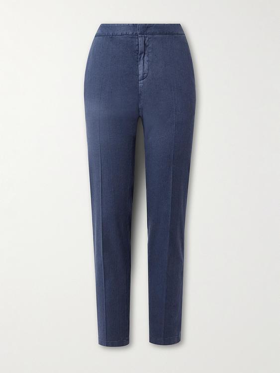 Dark blue chinos from Loro Piana