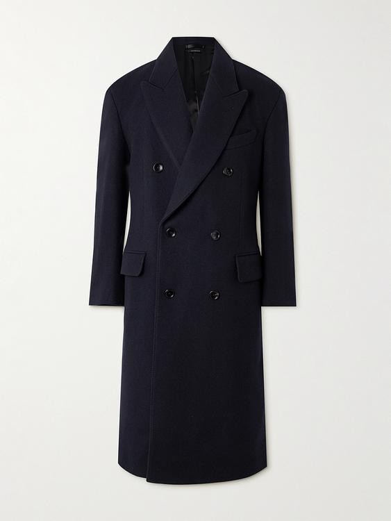 Black coat from Tom Ford