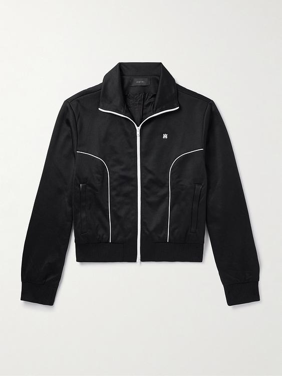 Black bomber jacket from Amiri