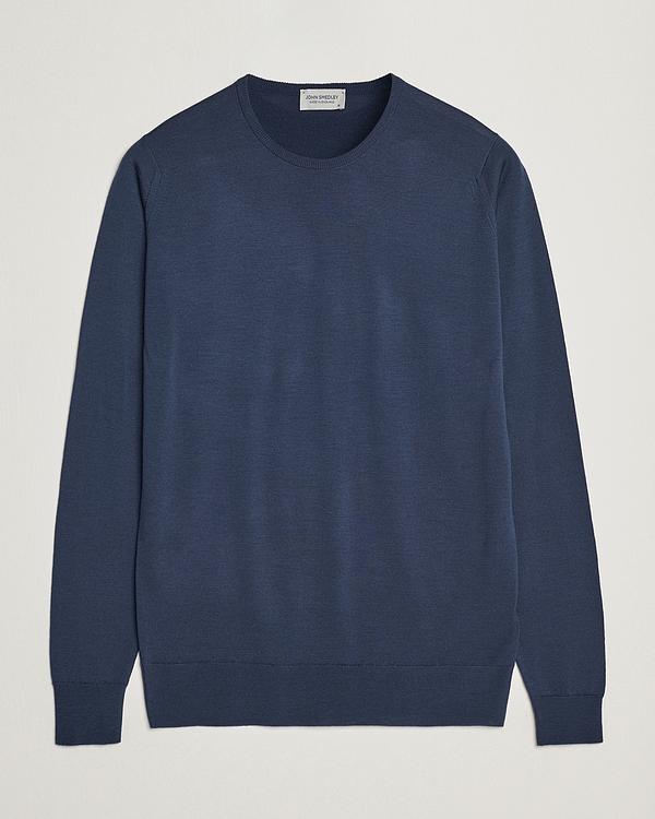 Dark blue sweater from John Smedley