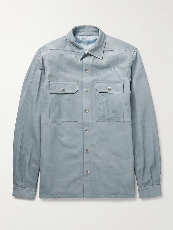 Grey casual jacket from Rick Owens