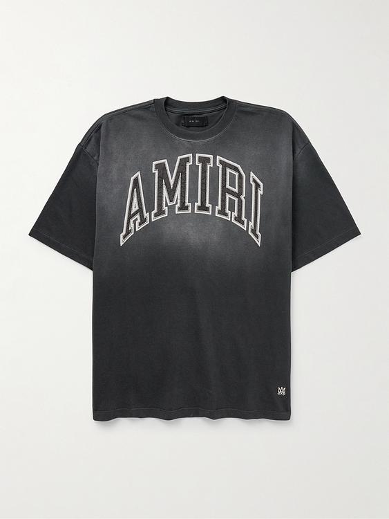 Print black t-shirt from Amiri
