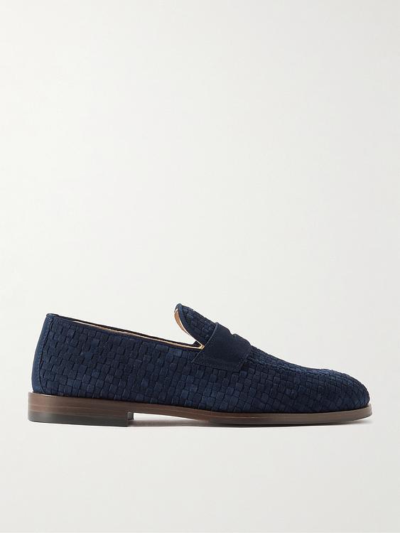Black loafers from Brunello Cucinelli
