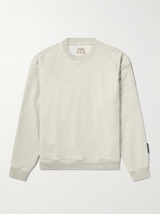 White sweatshirt from Kapital