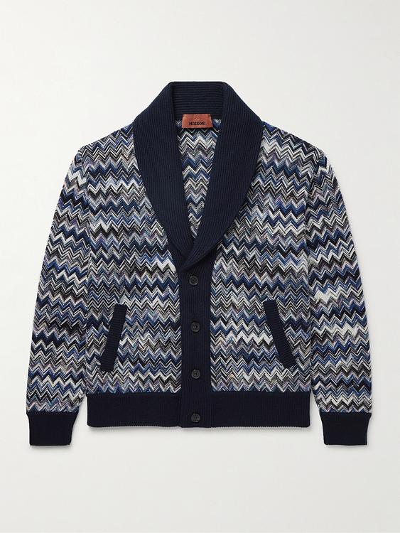 Black cardigan from Missoni
