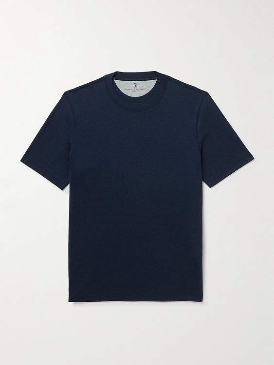 Black t-shirt from Brunello Cucinelli