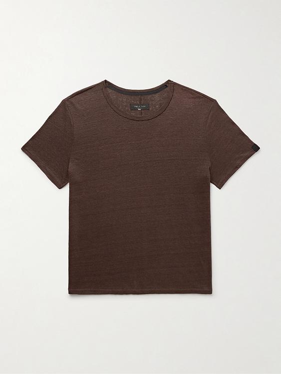 Dark brown t-shirt from Rag & Bone