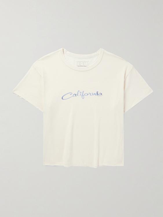 Print white t-shirt from RRL