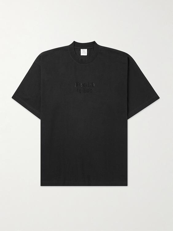 Black t-shirt from Vetements