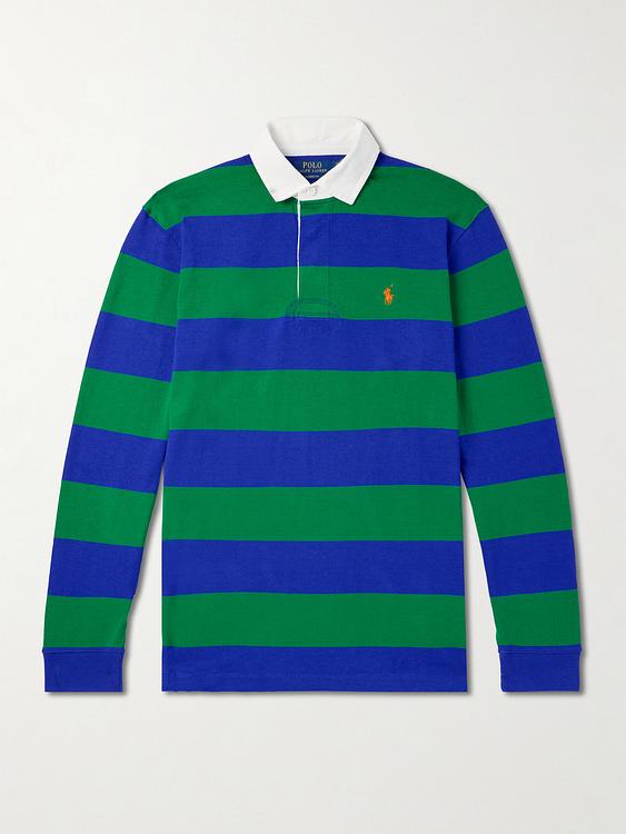 Striped multicolor long sleeve polo shirt from Polo Ralph Lauren