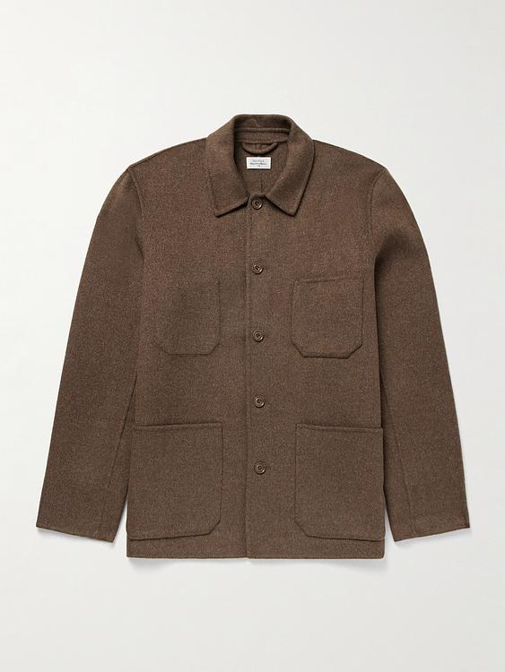 Dark brown casual jacket from Hartford
