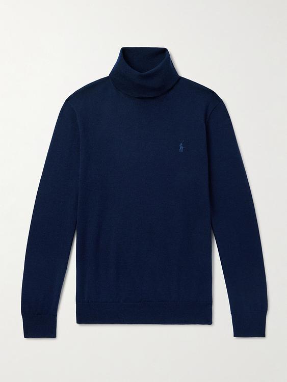 Dark blue turtleneck from Polo Ralph Lauren