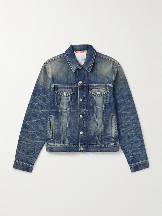 Dark grey denim jacket from Acne Studios