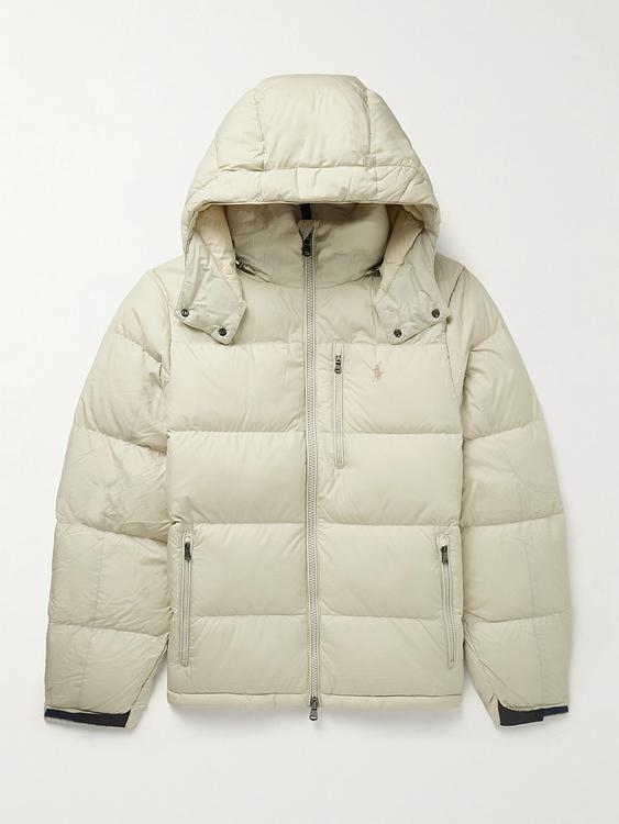 Beige down jacket from Polo Ralph Lauren