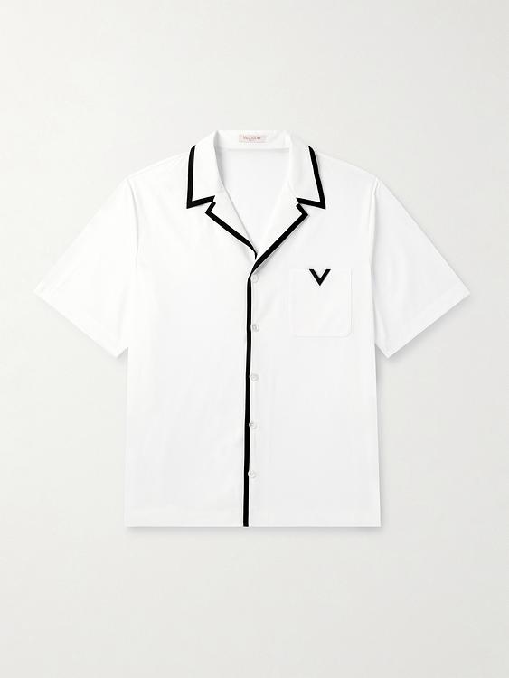 White short sleeve shirt from Valentino Garavani