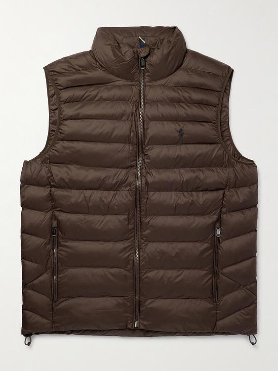 Dark brown vest from Polo Ralph Lauren