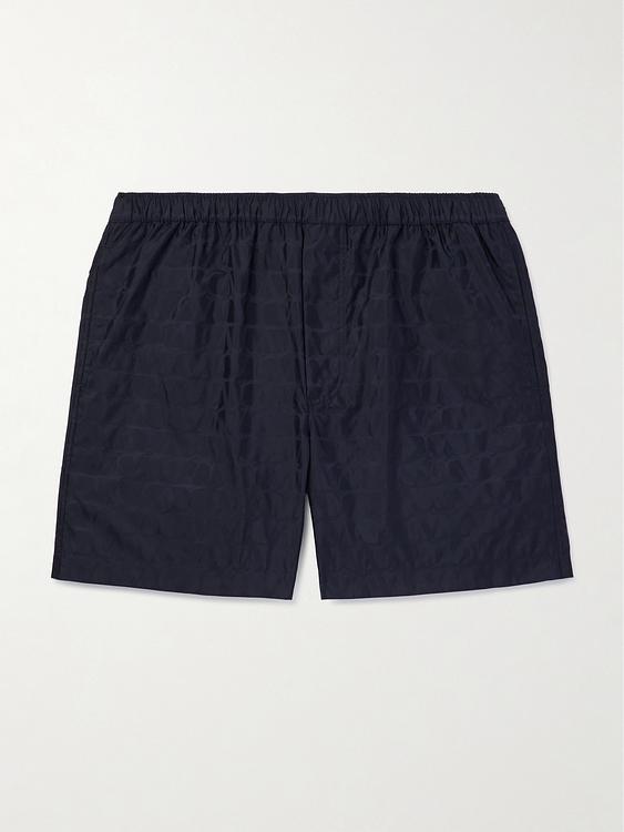 Black swim shorts from Valentino Garavani