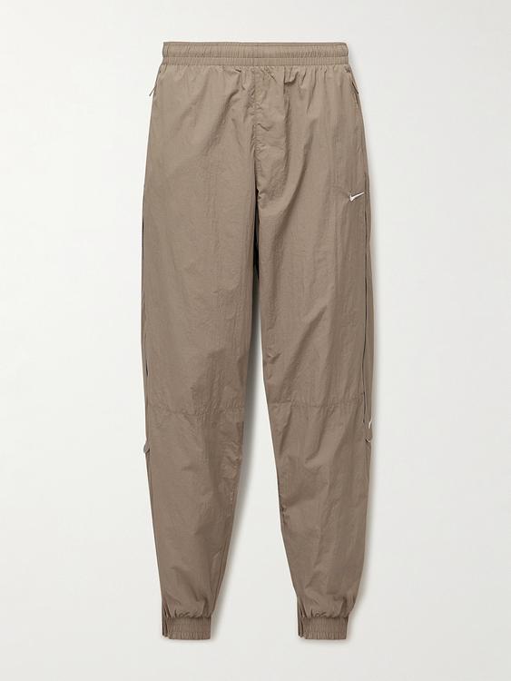 Taupe casual trousers from Nike