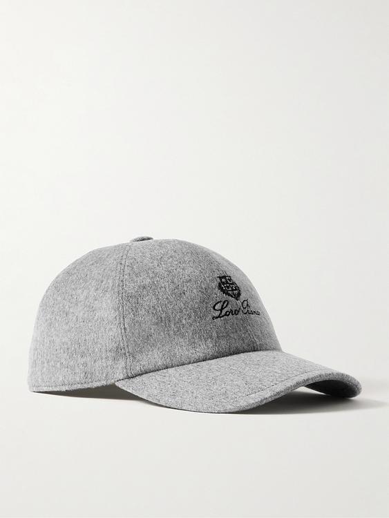 Grey cap from Loro Piana