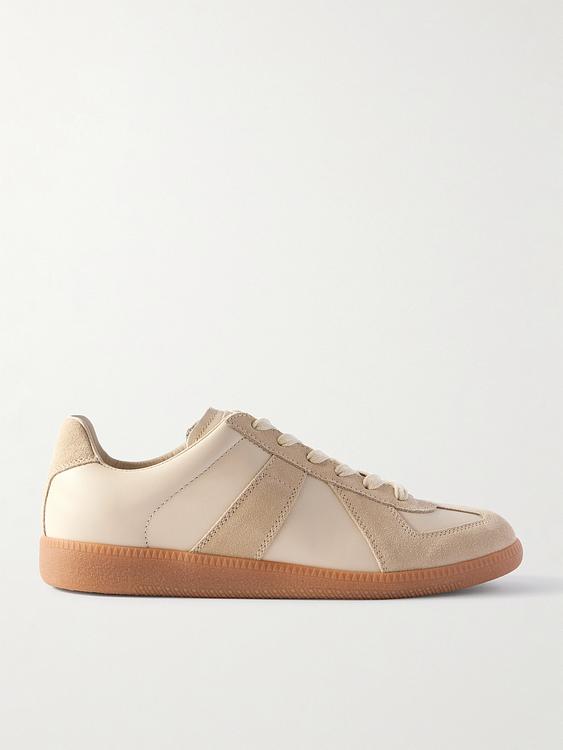 Beige sneakers from Maison Margiela