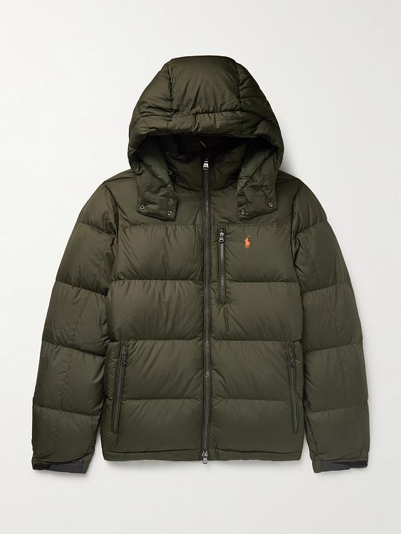 Dark green down jacket from Polo Ralph Lauren