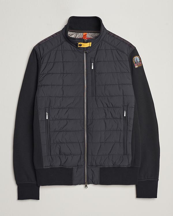 Black hybrid jacket from Parajumpers