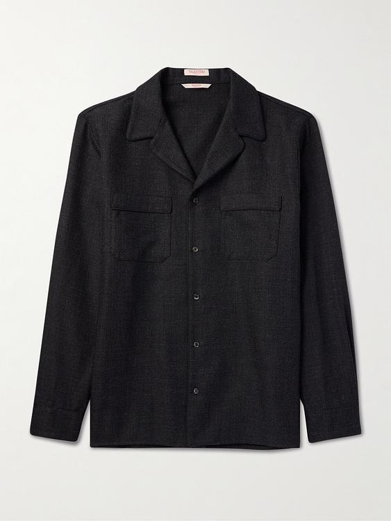 Black coat from Valentino Garavani