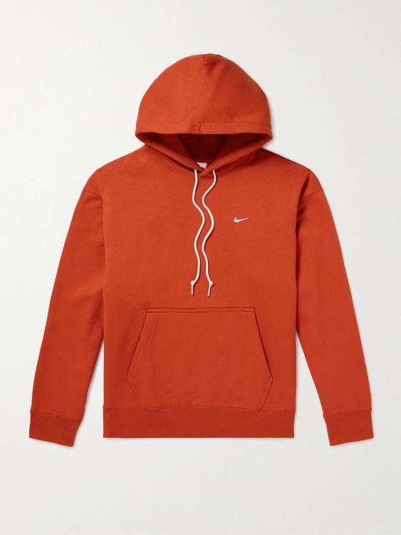 Red hooded sweatshirt from Nike