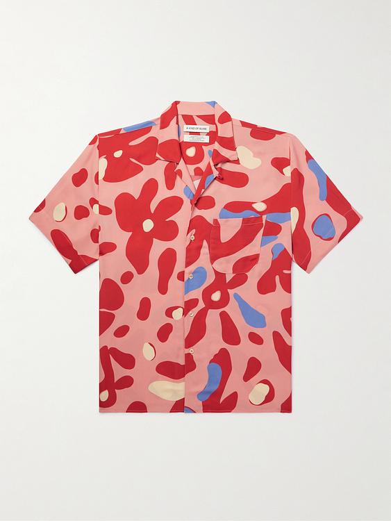 Peach short sleeve shirt from A Kind Of Guise