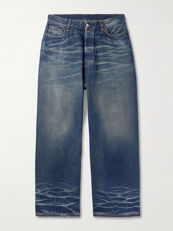 Dark blue wide-leg jeans from Acne Studios
