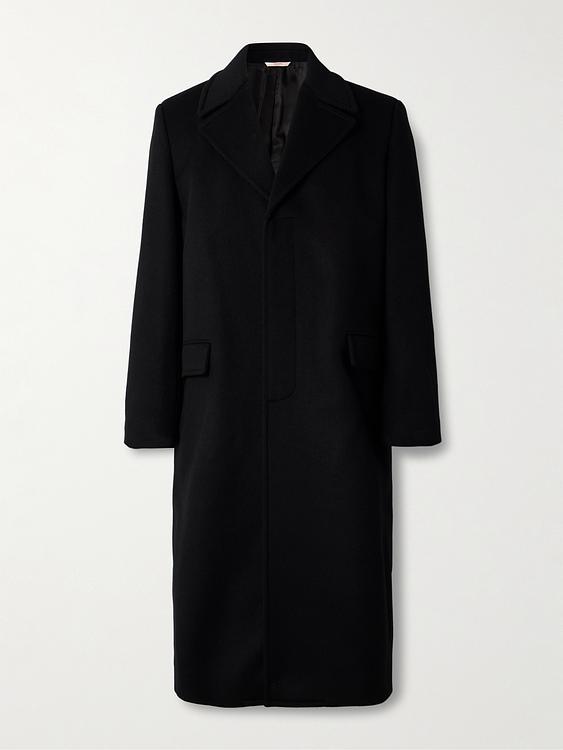 Black coat from Valentino Garavani