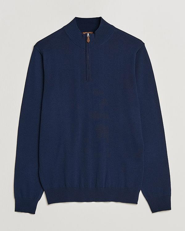 Dark blue half-zip from Stenströms