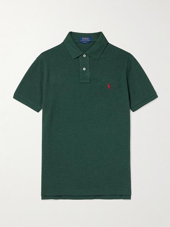 Dark green short sleeve polo shirt from Polo Ralph Lauren