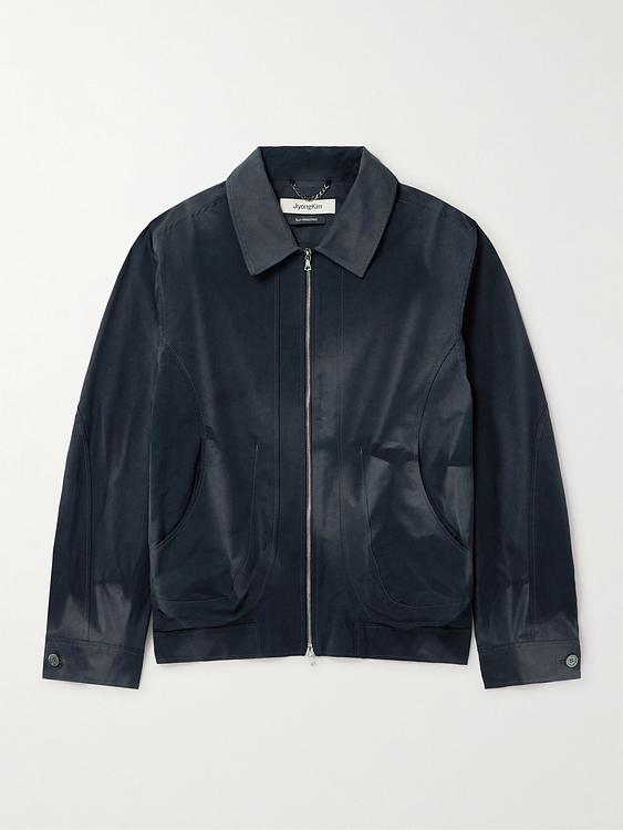 Black casual jacket from Jiyongkim