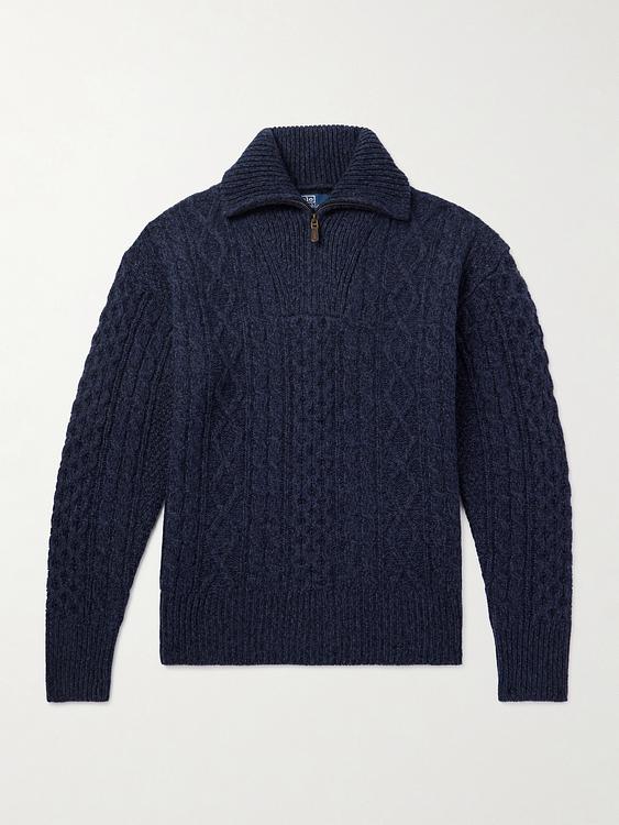 Dark blue half-zip from Polo Ralph Lauren